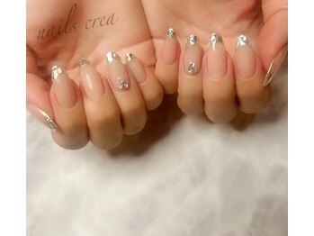 ネイルズクレア(Nail’s Crea)/ガラスフレンチ