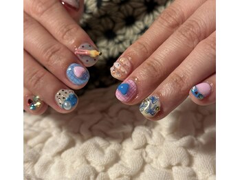 アイラ(ayla)/個性的 pop nail