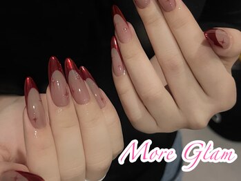 モアグラム 原宿竹下口店(More Glam)/秋ネイル/ボルドー