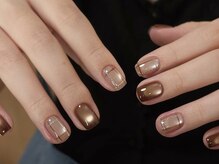ファンシー 新宿店(Fancy)/冬ネイル/ツイード/ワンホン