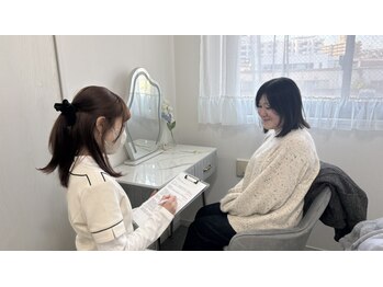 ミレアルナ 仙台長町店/01:丁寧なカウンセリング