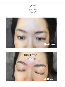 ミミアザブ(MIMI AZABU)の写真/大人気ハリウッドブロウリフト眉ワックス込(HBL)★ふわっとナチュラルな眉毛に仕上げる次世代アイブロウ
