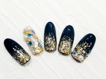 ビーケア 自由が丘店(B.care)/秋冬ネイル￥6480