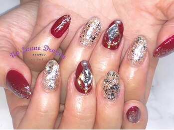 アン ジョーヌドラゴ/【自爪ネイル】秋ネイル