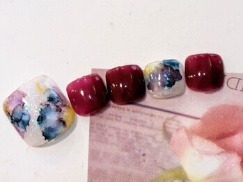 ティーエヌ 辻堂店/フット定額ネイル☆7700円