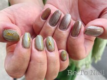 リトネイル 綾瀬(Re:To Nail)/金継ぎネイル