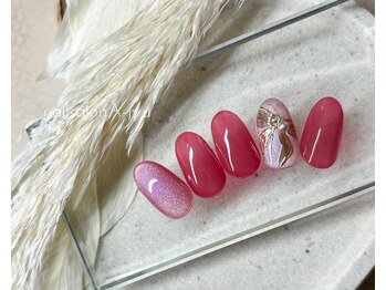 ネイルサロン アージュ(Nail Salon A jyu)/リボンネイル