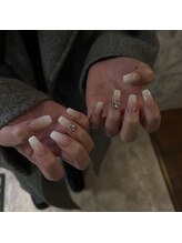 Mネイルアンドカフェ シェレステ/ワンホン、ベイビーブーマー♪