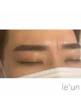 ルアン 表参道店/メンズ美眉毛スタイリング