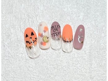 プルメリア(PLUMERIA)/ハロウィンネイル