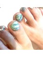 シャイニング ジェイ(Shining J) 夏の海辺フットネイル