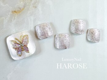 ラグジュアリーネイル ハローズ(HAROSE)/フットマンスリージェルコース