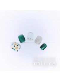 7月フット定額アート