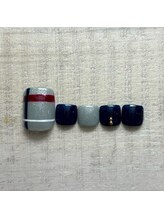 ネイルサロンアジアン 池袋店/平日限定★フットネイル￥5500