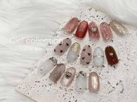 キラキラハートネイル3種