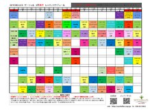 ホットヨガスタジオ セーシェル宇都宮店(SEYCELLES)/レッスンスケジュール3月前半