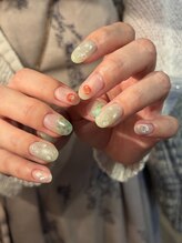 リリ ネイルアンドアイラッシュ(LiRi nail&eyelash)/メロンソーダ