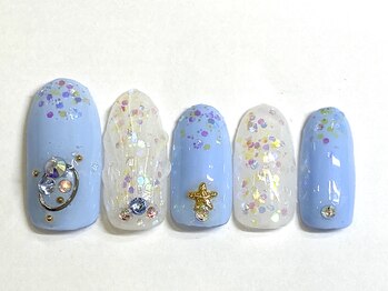 ネイルサロン 爪/夏ネイル