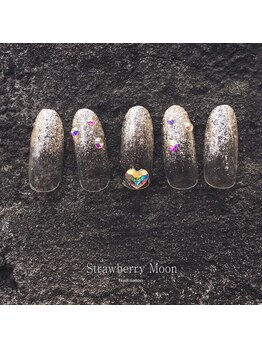 サロンストロベリームーン(Salon Strawberry Moon)/定額ビジューネイル☆¥8980
