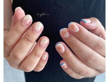 ネイルサロン ティフィン(tiffin)/～夏アシメネイル～
