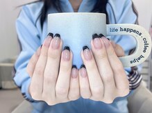 キナ(KINA)/4/18　ベース１色カラーフレンチ