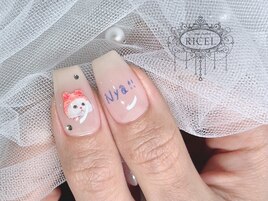 手書きネイル♪