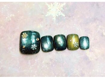 ギャザーパーティー 乃木坂店(gatherparty)/シーズンデザイン【冬ネイル】