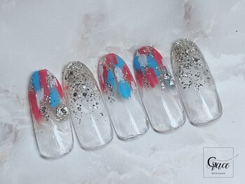 ネイルサロン グレイス(Grace)/夏デザイン定額