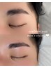 【眉毛】美眉毛アイブロウWAX+間引き/眉カット込み 単品¥5500