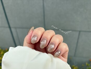 ニーネイル(nee nail.)/マグネット×星ホロnail