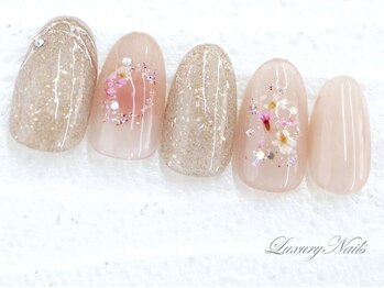 モテ可愛*押し花Nail
