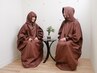 【温活・デトックス・冷え改善】よもぎ蒸し+全身リンパマッサージ　70分
