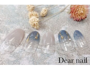 ディア ネイル(Dear nail)/ブルーオーナメント