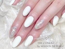white nail.