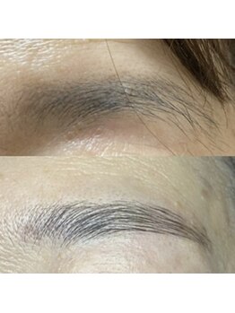 ノズ(NOZ)/アイブロウBeforeAfter