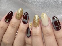 ミューズ ミューズ(Muse Muse)/チェックネイル