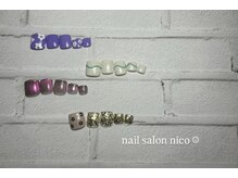 ニコ(nico)/フットネイル★trend art