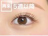 ［再来・5週間以降］似合わせラッシュリフト 