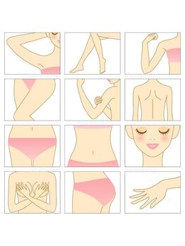 サロンノア(salon NOA)/パーツ分け