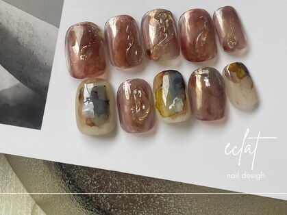 エクラネイルデザイン(eclat nail design)の写真