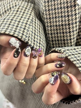 ANNASUI風ネイルデザイン