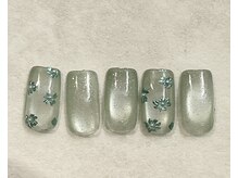 アイビー(Aivy)/奥行×フラワーネイル