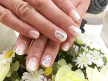 プルミエ ネイル(Premier Nail)/ラメグラ+２本アート☆クーポン
