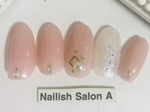 ネイリッシュサロン エー(Nailish Salon A)/シンプルネイル