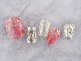 タイダイミラーネイル