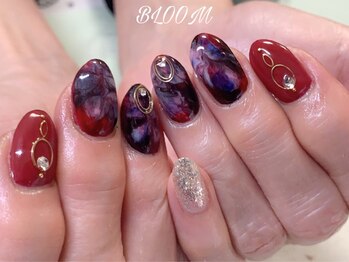 ネイルサロン ブルーム(BLOOM)/アート込みジェル517