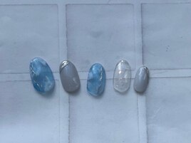 青空×シルバー×キラキラ×春
