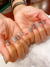 ハーティーネイル hearty nail 溝の口店/定額/シースルー/ドットネイル