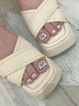 タムタムネイル 本厚木(Tam Tam Nail)/フット親指アート