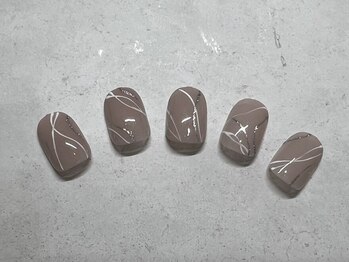 メンズネイル　8500円